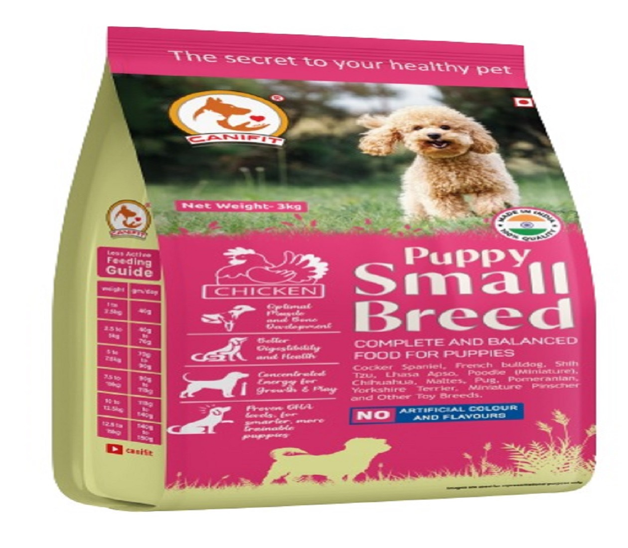 CANIFIT PUPPY SMALL BREED FOOD (CHICKEN)